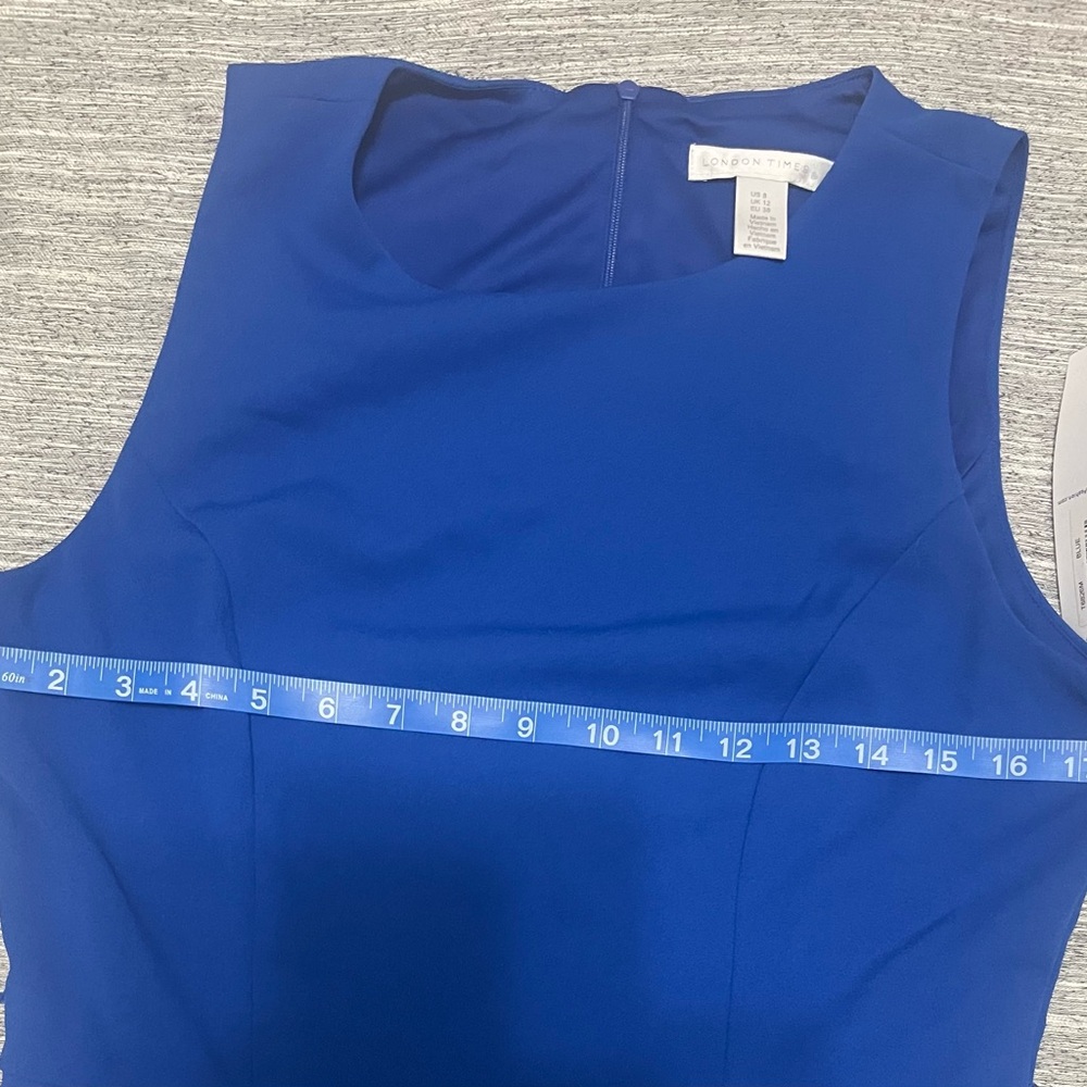 London times Dress Size 8 - Blue - Picture 8 of 9